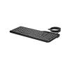 HP 405 - Tastatur - Multi-Device - 65% - compact - hinterleuchtet - USB - Deutsch - Schwarz