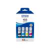 Epson 103 Multipack - 4er-Pack - Schwarz, Cyan, Magenta, Gelb - original - Nachfülltinte - für Epson L1210, L3210, L3211, L3256, L3260, L3266, EcoTank L11050, L1250, L3210, L3250, L3260