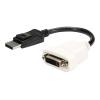 StarTech.com DisplayPort Adapter auf DVI - DP (Stecker) zu DVI-I (Buchse) Konverter - 1920x1200 - DisplayPort-Adapter - Single Link - DisplayPort (M) zu DVI-D (W) - 24 cm - eingerastet - für P / N: DK30CH2DEP, DK30CH2DEPUE, MST14DP123DP, TB3DK2DPPDUE,
