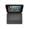 Logitech Rugged Folio - Tastatur und Foliohülle - Apple Smart connector - QWERTZ - Deutsch - Graphite - für Apple 10.9-inch iPad (10. Generation), iPad A16 Wi-Fi, A16 Wi-Fi + Cellular