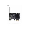 StarTech.com 1-Port 5G Gigabit PCIe Network Adapter Card, TAA Compliant - Netzwerkadapter - PCI Express 3.1 x1 Low-Profile - 5GBase-T x 1 - Schwarz - TAA-konform