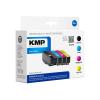 KMP MULTIPACK E167V - 4er-Pack - Schwarz, Gelb, Cyan, Magenta - kompatibel - Tintenpatrone (Alternative zu: Epson 26, Epson T2616) - für Epson Expression Premium XP-510, 520, 600, 605, 620, 625, 700, 720, 800, 820