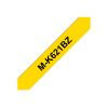 Brother M-K621BZ - Schwarz auf Gelb - Rolle (0,9 cm x 8 m) 1 Kassette(n) nicht-laminiertes Schriftband - für P-Touch PT-55, PT-65, PT-75, PT-85, PT-90, PT-BB4