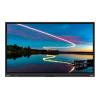 Lenovo ThinkVision T86 - LED-Monitor - 218.4 cm (86") - feststehend - Touchscreen - 3840 x 2160 4K @ 60 Hz - VA - 400 cd / m² - 4000:1 - HDR10 - 6.5 ms - 4xHDMI, VGA, DisplayPort, 2xUSB-C, RCA (composite) - Lautsprecher - Raven Black