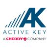 Active Key AK-7000 - Tastatur - PS / 2 - Deutsch - Schwarz