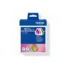 Brother LC527XL Value Pack - 4er-Pack - Hohe Ergiebigkeit - Schwarz, Gelb, Cyan, Magenta - original - hängende Box - Tintenpatrone - für Brother MFC-J4350DW, MFC-J4550DW, MFC-J6760DW