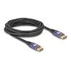DisplayPort Kabel rot Metall, 8K 60 Hz, 1 m, Monitor, Video Display AV