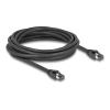 Delock RJ45 Netzwerkkabel Cat.8.1 S / FTP 5 m bis 40 Gbps schwarz