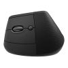Logitech Lift Vertical Ergonomic Mouse - Vertikale Maus - ergonomisch - Für Linkshänder - optisch - 6 Tasten - kabellos - Bluetooth, 2.4 GHz - Logitech Logi Bolt USB-Empfänger - Graphite