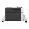 HP Papiereinzug und Ständer - Druckerbasis mit Medienzuführung - 500 Blätter in 1 Schubladen (Trays) - für Color LaserJet Enterprise M855dn, M855x+, M855x+ NFC / Wireless direct, M855xh