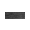 HP 220 - Tastatur - kabellos - 2.4 GHz - Deutsch - Schwarz - recycelbare Verpackung