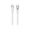 HyperJuice - USB-Kabel - USB-C (M) zu USB-C (M) - USB 2.0 - 1.5 m - USB Power Delivery (60W), erweiterter Leistungsbereich (EPR) - weiß