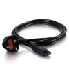 Cbl / 3m BS 1363 to IEC 60320 C5 Pwr Cord