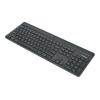 Targus EcoSmart - Tastatur - nachhaltige Energiegewinnung - antimicrobial - hintergrundbeleuchtet - kabellos - Bluetooth 5.0 - AZERTY - Französisch - Tastenschalter: Scissor-Key - Schwarz - recycelte Verpackung