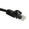 Kabel / 0,5 m Black CAT6PVC SLess Xover UTP P