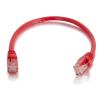 Kabel / 1 m Red CAT6 PVC Snagless UTP Patch