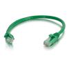 Kabel / 1 m Green CAT6 PVC Snagless UTP Patch