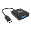 VISION - Videoadapter - USB-C männlich zu HD-15 (VGA) weiblich - Schwarz - 1080p-Unterstützung