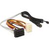 Delock - Internes SAS-Kabel - mit Sidebands - SAS 6Gbit / s - interne SAS, 29-polig (SFF-8482) (W) zu interne Stromversorgung, 4-polig, 4x Mini SAS HD (SFF-8643) (M) - 1 m