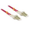 Delock - Netzwerkkabel - LC Multi-Mode (M) zu LC Multi-Mode (M) - 10 m - Glasfaser - 50 / 125 Mikrometer - OM4 - halogenfrei - violett