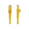 50cm CAT6 Ethernet Cable Yellow Cat6 PoE