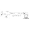 Cisco - Stromkabel - IEC 60320 C15 zu SEV 1011 (M) - Wechselstrom 250 V - 2.5 m - Schweiz