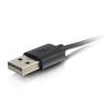 C2G USB A Male to Lightning Male Sync and Charging Cable - Lightning-Kabel - Lightning männlich zu USB männlich - 1 m - Schwarz