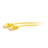 C2G 5ft (1.5m) Cat6a Snagless Unshielded (UTP) Slim Ethernet Network Patch Cable - Yellow - Patch-Kabel - RJ-45 (M) zu RJ-45 (M) - 1.5 m - 4.8 mm - UTP - CAT 6a - geformt, ohne Haken - Gelb