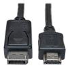 Eaton Tripp Lite Series DisplayPort to HDMI Adapter Cable (M / M), 6 ft. (1.8 m) - Adapterkabel - DisplayPort männlich zu HDMI männlich - 1.8 m - Schwarz