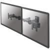 Neomounts FPMA-W960D - Klammer - Voll beweglich - für 2 LCD-Displays - Schwarz - Bildschirmgröße: 25.4-68.6 cm (10"-27") - Wandmontage