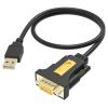 VISION Professional installationstauglicher Adapter USB-A zu Serial RS-232 - 30 JAHRE GARANTIE - funktioniert mit Mac und PC - im Standard-COM-Port installiert - 480 Mbit / s - Spannung bis 5 V - unterstützt alle Datensignale - USB-A 2.0 (M) zu 9-polig