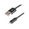 Startech 1m Apple 8 Pin Lightning Connector auf USB Kabel - Schwarz - USB Kabel für iPhone / iPod / iPad - Ladekabel / Datenkabel - Lightning-Kabel - Lightning männlich zu USB männlich - 1 m - Doppelisolierung - Schwarz - für P / N: ST7C51224, ST7C5122