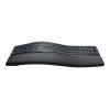 Logitech ERGO K860 - Tastatur - kabellos - 2.4 GHz, Bluetooth 5.0 - QWERTY - Italienisch - Graphite