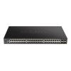 D-Link DGS 1250-52XMP - Switch - L3 Lite - Smart - 48 x 10 / 100 / 1000 (PoE) + 4 x 10 Gigabit SFP+ - an Rack montierbar - PoE (370 W)
