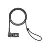 Compulocks 24 Unit Combination Laptop Cable Lock Value Pack - Sicherheitskabelschloss - Schwarz - 1.83 m