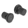 Delock - USB-Adapter - mini-USB Typ B (W) zu mini-USB Typ B (W) - Schwarz