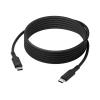 dbramante1928 IT - USB-Kabel - USB-C (M) zu USB-C (M) - 3 m - USB-Stromversorgung (100 W) - Schwarz