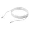 StarTech.com USB-C auf USB-C Kabel mit 5A Power Delivery - 4m - Weiss - ST / ST - USB 2.0 - USB-IF zertifiziert - USB Typ C Kabel - USB-Kabel - USB-C (M) zu USB-C (M) - USB 2.0 - 5 A - 4 m - weiß