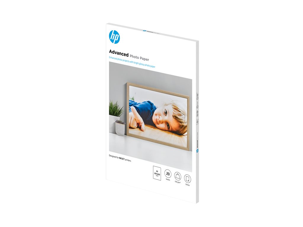 HP Paper Photo / Adv Glossy A3 20sh