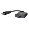 C2G Displayport to HDMI Active Adapter - DP to HDMI Adapter - 4K 30Hz - Black - M / F - Videokonverter - HDMI - DisplayPort - Schwarz