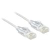 Delock - Patch-Kabel - RJ-45 (M) zu RJ-45 (M) - 50 cm - UTP - CAT 6 - halogenfrei - weiß