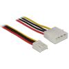 Delock - Stromkabel - 4-Pin-Mini-Stromversorgungsstecker (W) zu interne Stromversorgung, 4-polig (M) - 40 cm