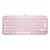 Logitech MX Keys Mini - Tastatur - hinterleuchtet - kabellos - Bluetooth - QWERTZ - Deutsch - rosé