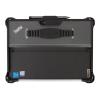 InfoCase - Tablett-PC-Tragetasche - robust - klar, Schwarz