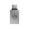 CHERRY - USB-Adapter - USB Typ A (W) zu USB-C (M) - USB 3.0 OTG - Silber