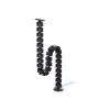 Neomounts Cable Spine Organizer for sit / stand desk frames, screw mounted, black