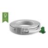 5 m Modularer AV-Frontplattenkabel - vorab konfektioniertes Techconnect VGA-Kabel - Ferritkern - Phoenix (m) zu VGA (m) - 28 AWG - Außendurchmesser 8 mm - weiß
