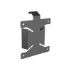 BLACK VESA Mount Bracket for SFF (Small Form Factor) PC / Media Player, fits for 2023 wide shape neck