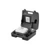 Brother P-Touch PT-D410VP - Beschriftungsgerät - s / w - Thermotransfer - 18 mm Breite - 180 dpi - bis zu 20 mm / Sek. - USB - Cutter - Druckvorschau, Spiegelschrift, Vertikaler Druck, Mehrfachdruck - weiß, Grau