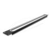 Delock - Verlegetafel für Rack-Kabelmanagement - mit Öffnung und Kantenschutz - schwarz (RAL 9005) - 1U - 48.3 cm (19")